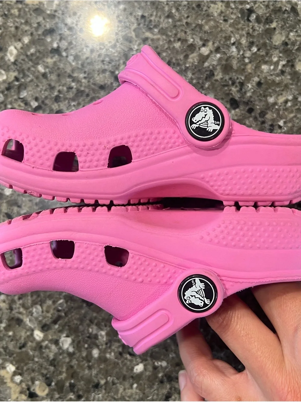 CROCS Kids Pink Classic Clog